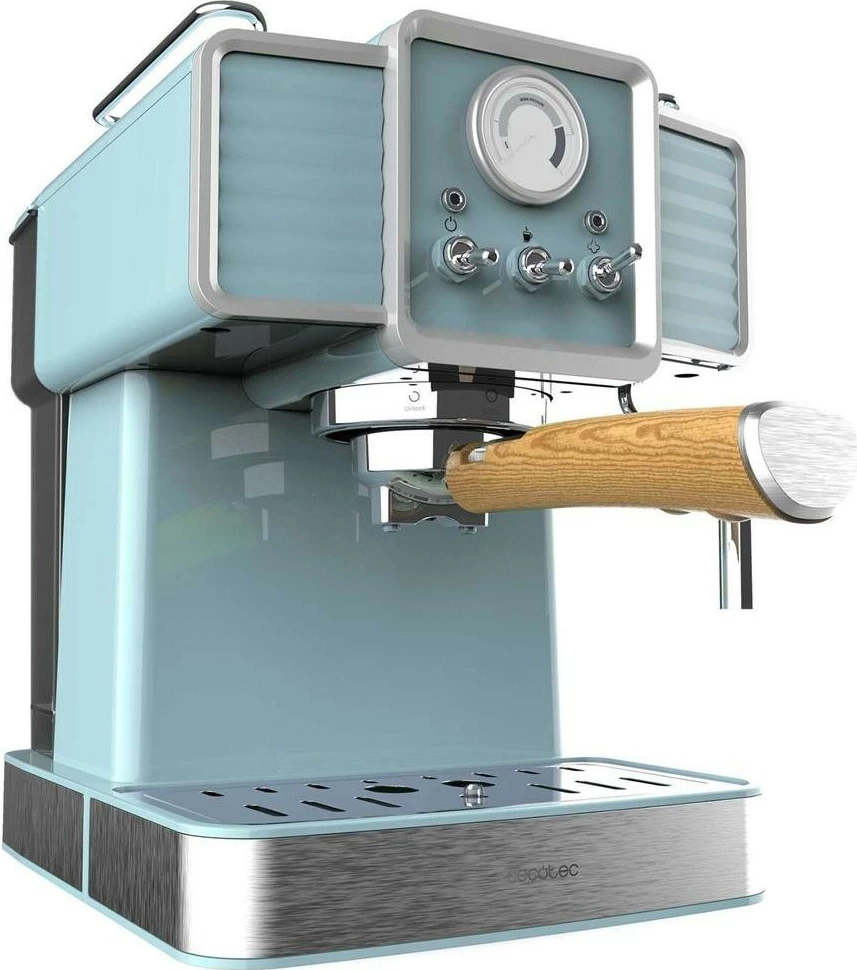 Aparat kafeje Cecotec Power Espresso 20 Tradizionale, blu