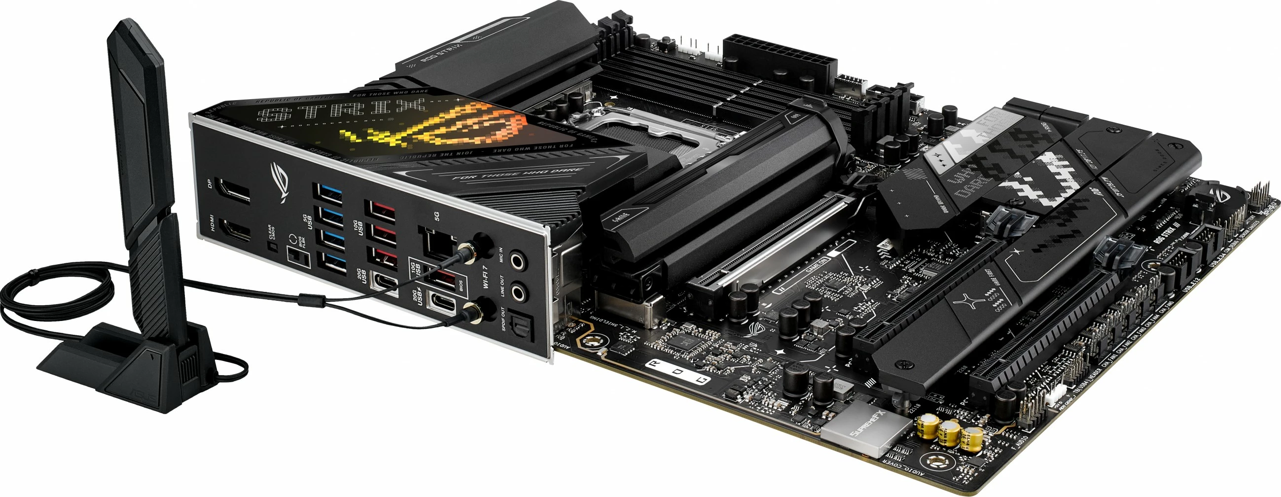 Pllakë amë ASUS ROG STRIX Z890-H, Intel, LGA 1851, DDR5-SDRAM, 256 GB