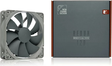 Ventilator kase Matrox 120mm, NF-P12 Redux, PWM, gri