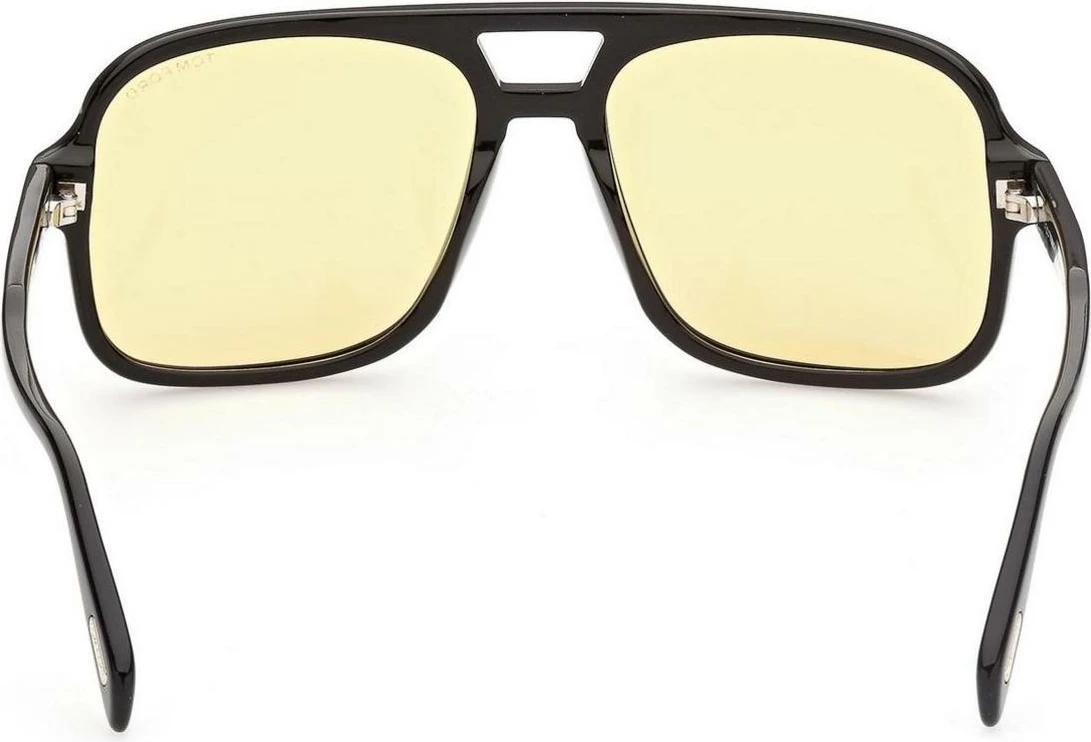 Syze dielli për meshkuj Tom Ford Falconer-02 FT0884 01E, të zeza [Ngjyra: 60]