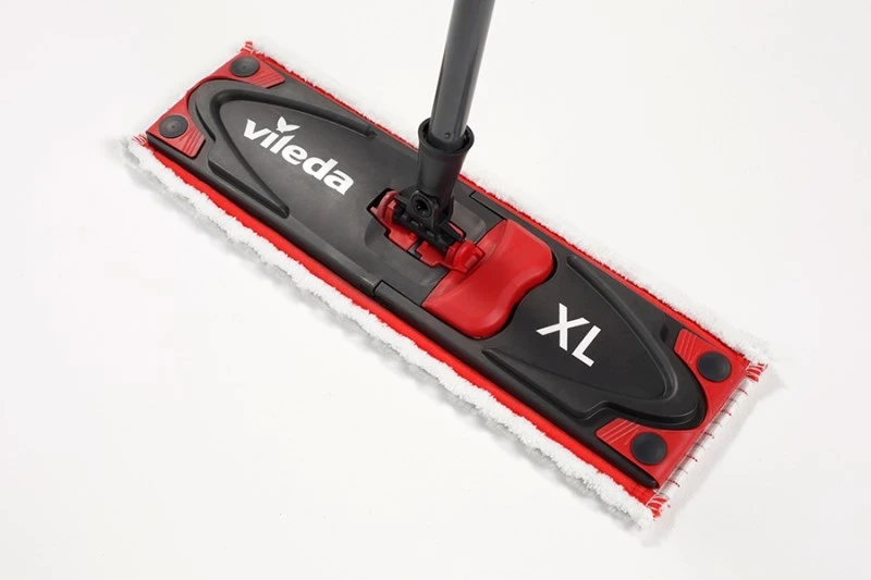 Set leckë rrotulluese Vileda TURBO 3in1 Microfibre 4023103227446, e zezë, e kuqe