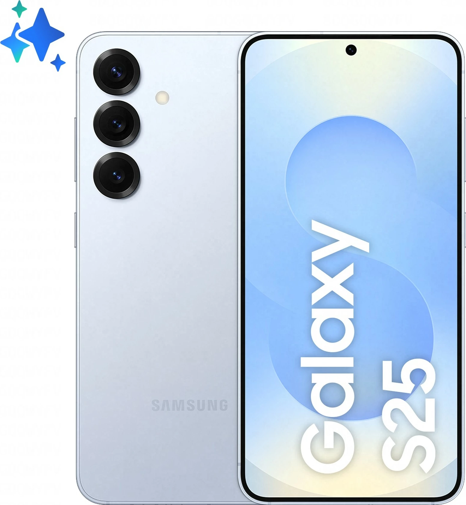 Celular Samsung Galaxy S25 5G, 12GB 128GB, Icyblue