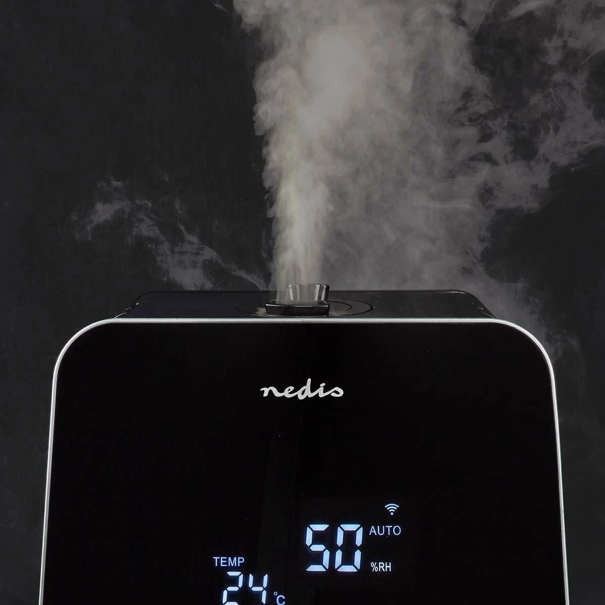 Ndezës ajri Nedis HUMI150BKW, ultrasonik, smart, 5.5L, i zi