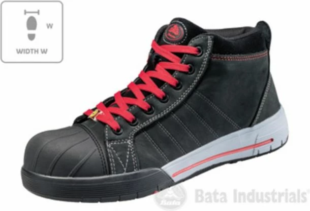 Çizme të shkurta unisex Bata Industrials, të zeza