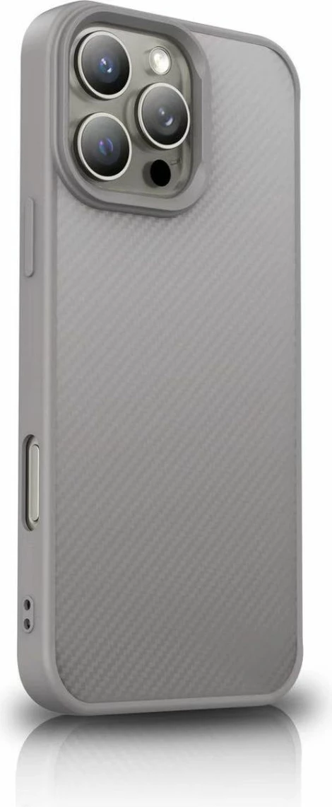 Mbështjellës Wozinsky Carbon Fiber me MagSafe për Samsung Galaxy S25+, Gri