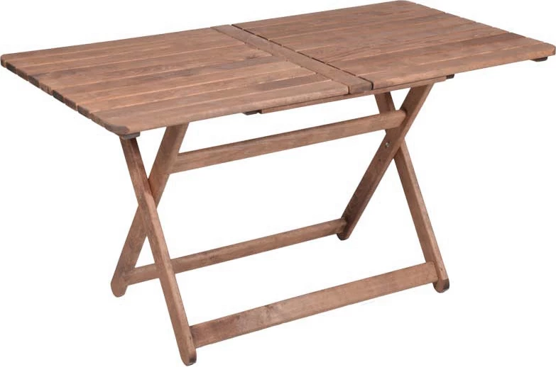 Set Retto për tavolinë me karrige, 5 copë, dru ahu, ngjyrë arre-gri e errët, 120x75x71cm