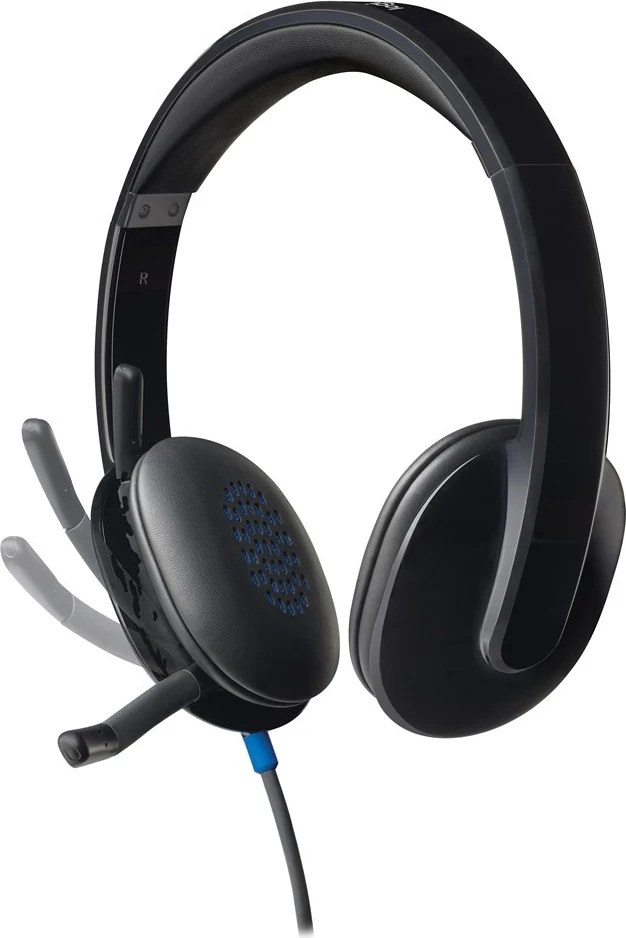 Kufje Logitech H540, USB, të zeza