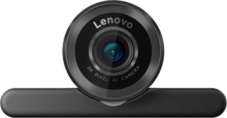 Webcam Lenovo QHD 4XC1Q25245, mikrofon i integrum, e zezë