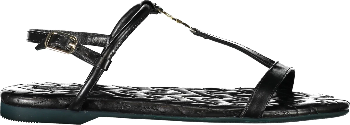 Sandal për femra Patrizia Pepe, të zeza