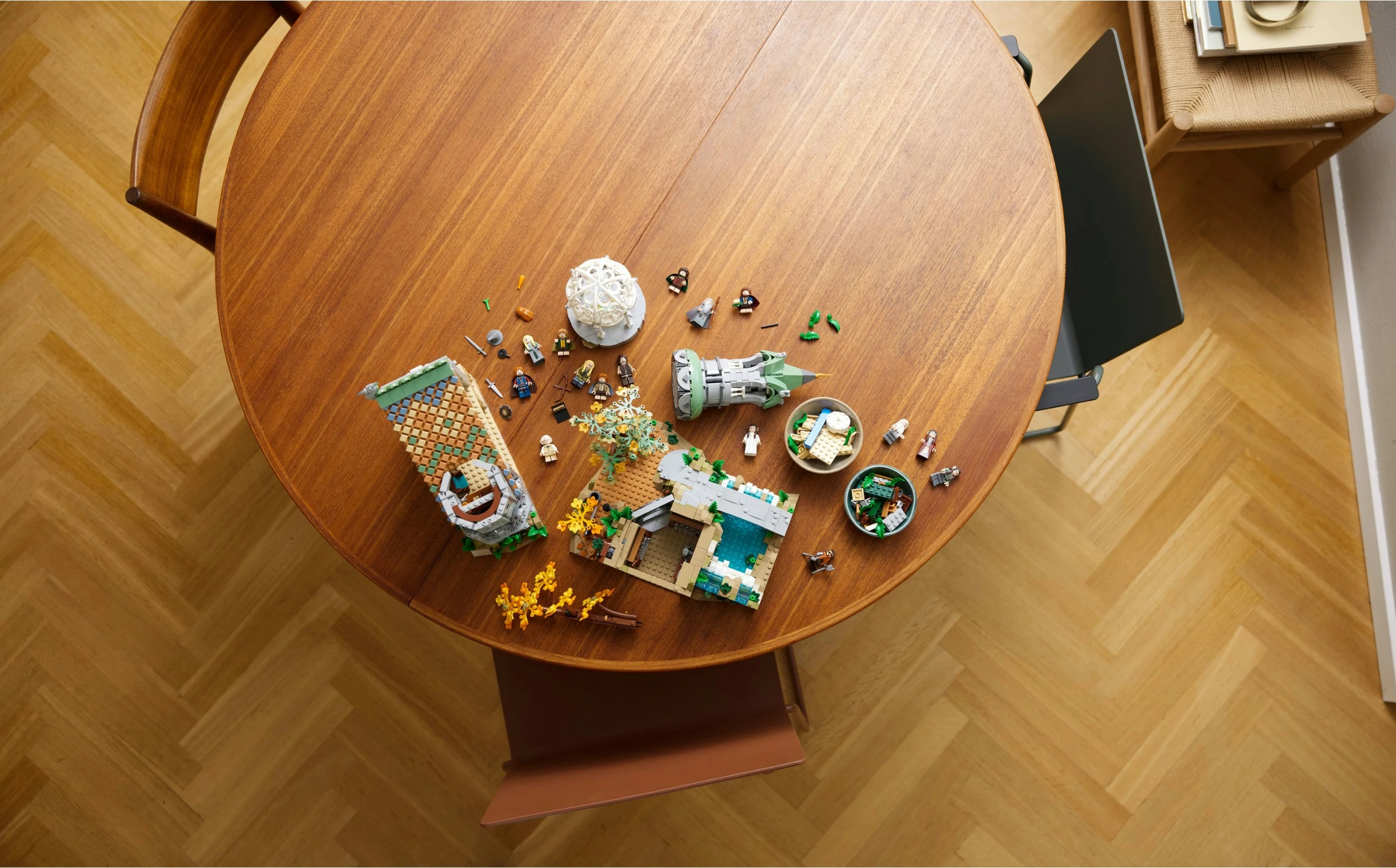 Set ndërtimi LEGO The Lord of the Rings: Rivendell, 6167 pjesë, plastikë, shumëngjyrësh