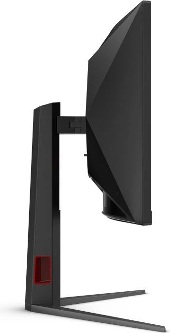 Monitor i lakuar gaming, AOC, CU34G4, 34" WQHD 3440x1440 180 Hz 1ms VA HDR10 AdaptiveSync, zi/kuqe