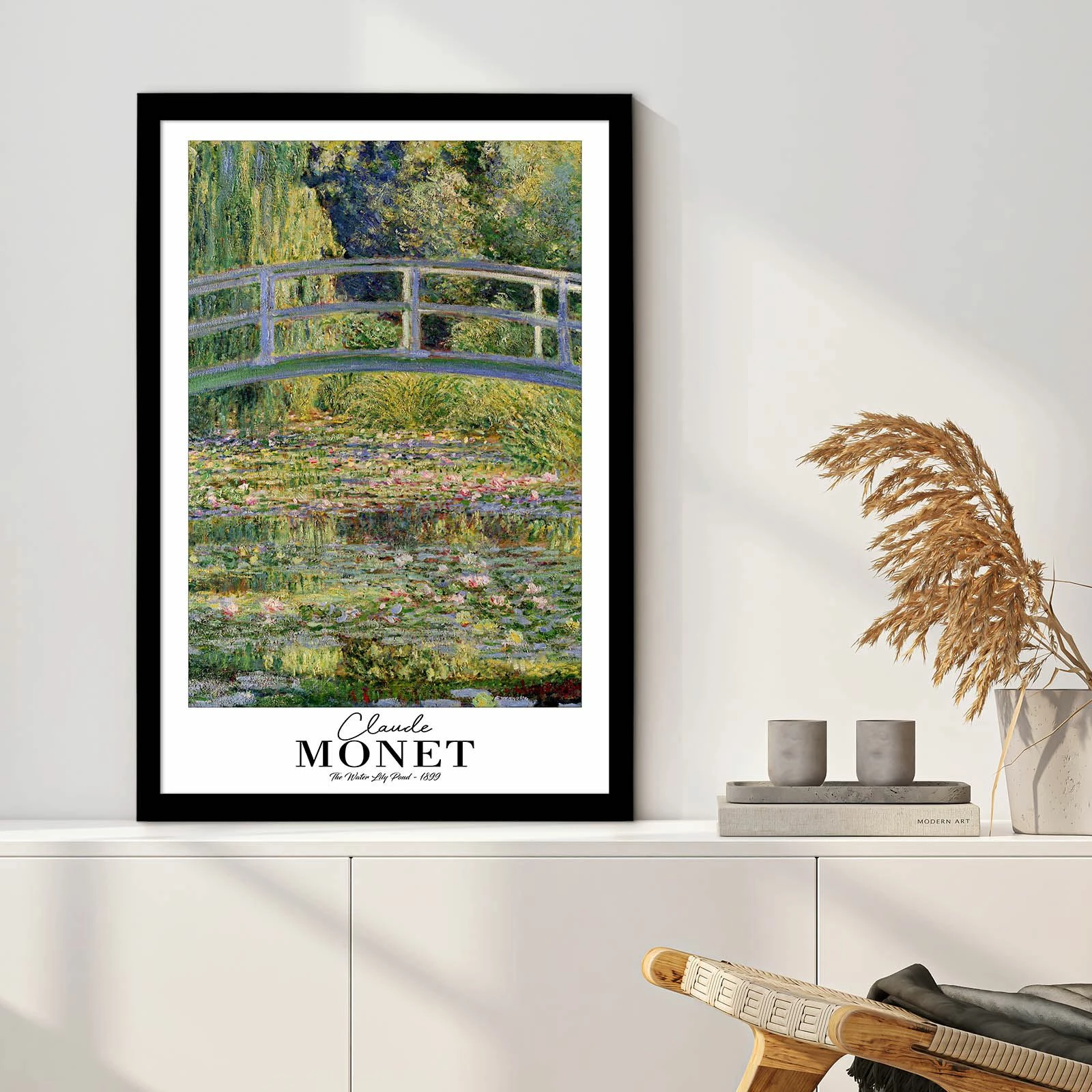 Pikturë dekorative me kornizë, Wallity, 4262SYHMONET-018, shumëngjyrëshe, 42x62cm