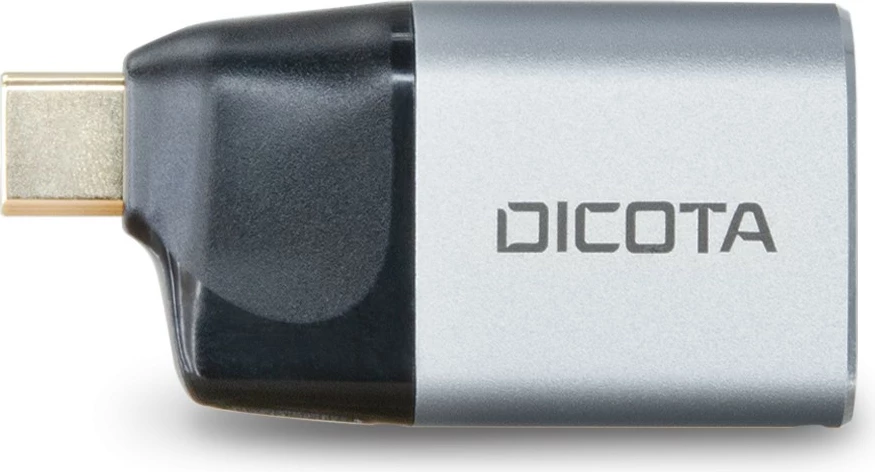 Adapter USB-C në HDMI DICOTA, 4K/100W, argjendtë