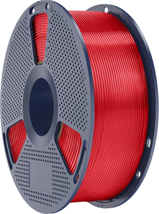 Filament Sunlu PLA+ TR 1.75 mm, i kuq transparent