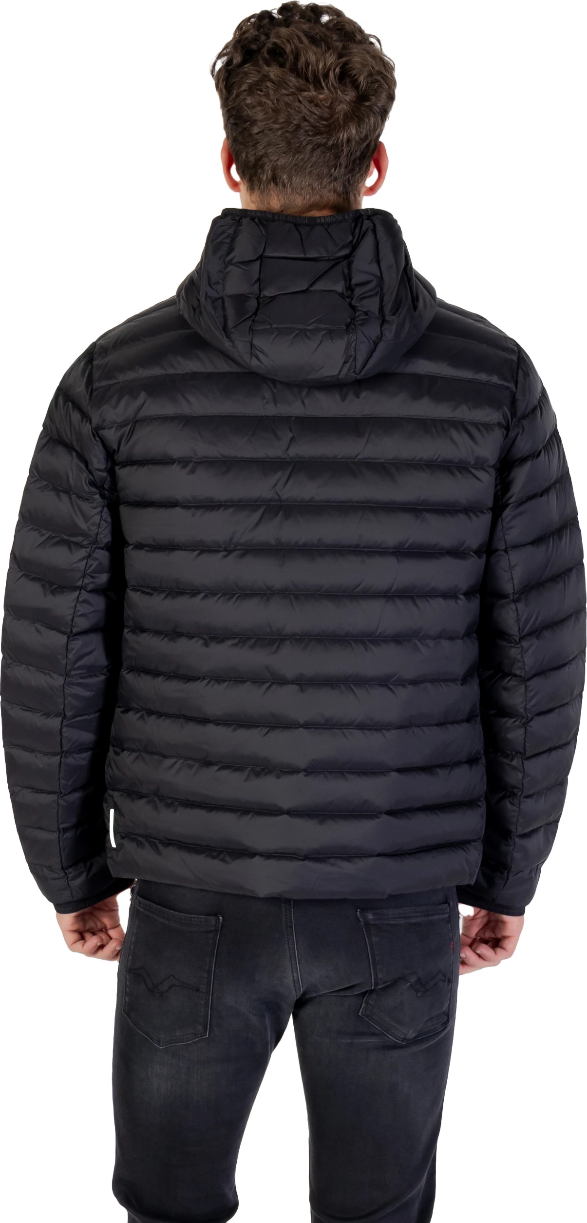 Jakne down për meshkuj Armani Exchange XM001577 AF16927, e zezë [Madhësia: S]