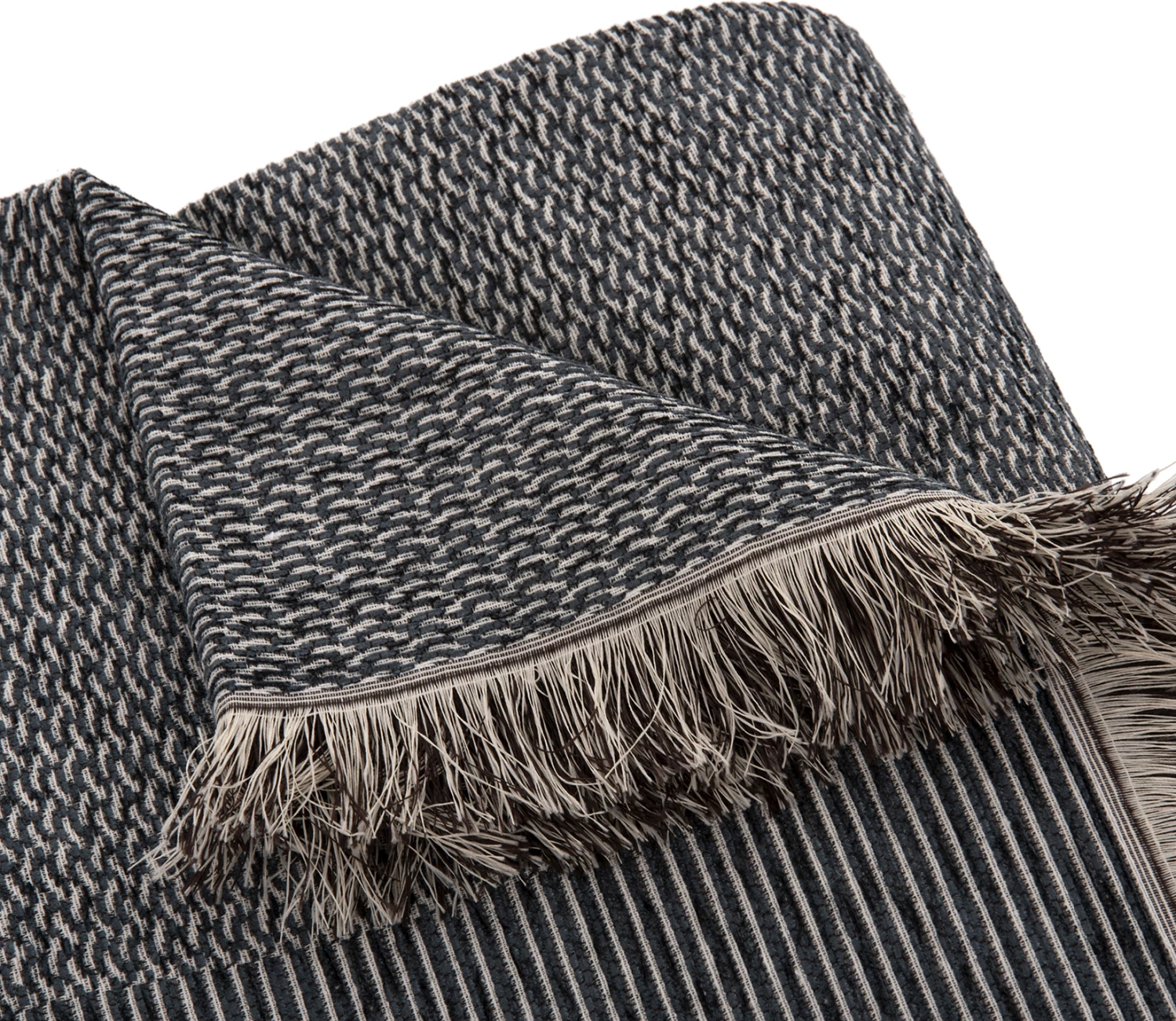 Mbulesë divani me thekë DREAMTOPIA FH12164.03 ngjyrë blu e errët 178x178 cm