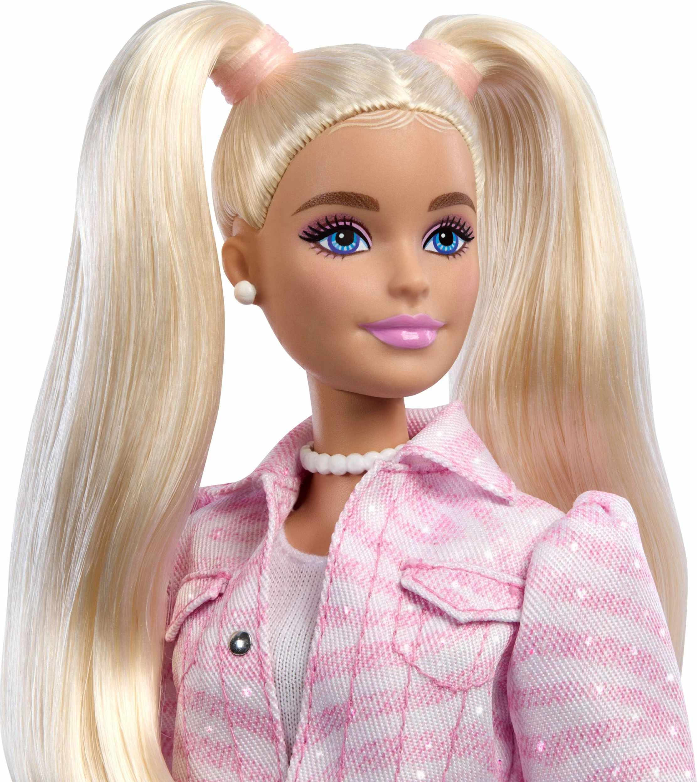 Kukull Mattel Barbie Deluxe Style #9 JJN69, veshje Barbiecore denim, set me aksesorë, rozë