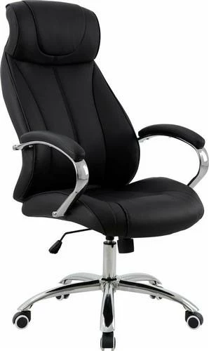 Karrige për zyre, ngjyra e zezë 64x83x126cm