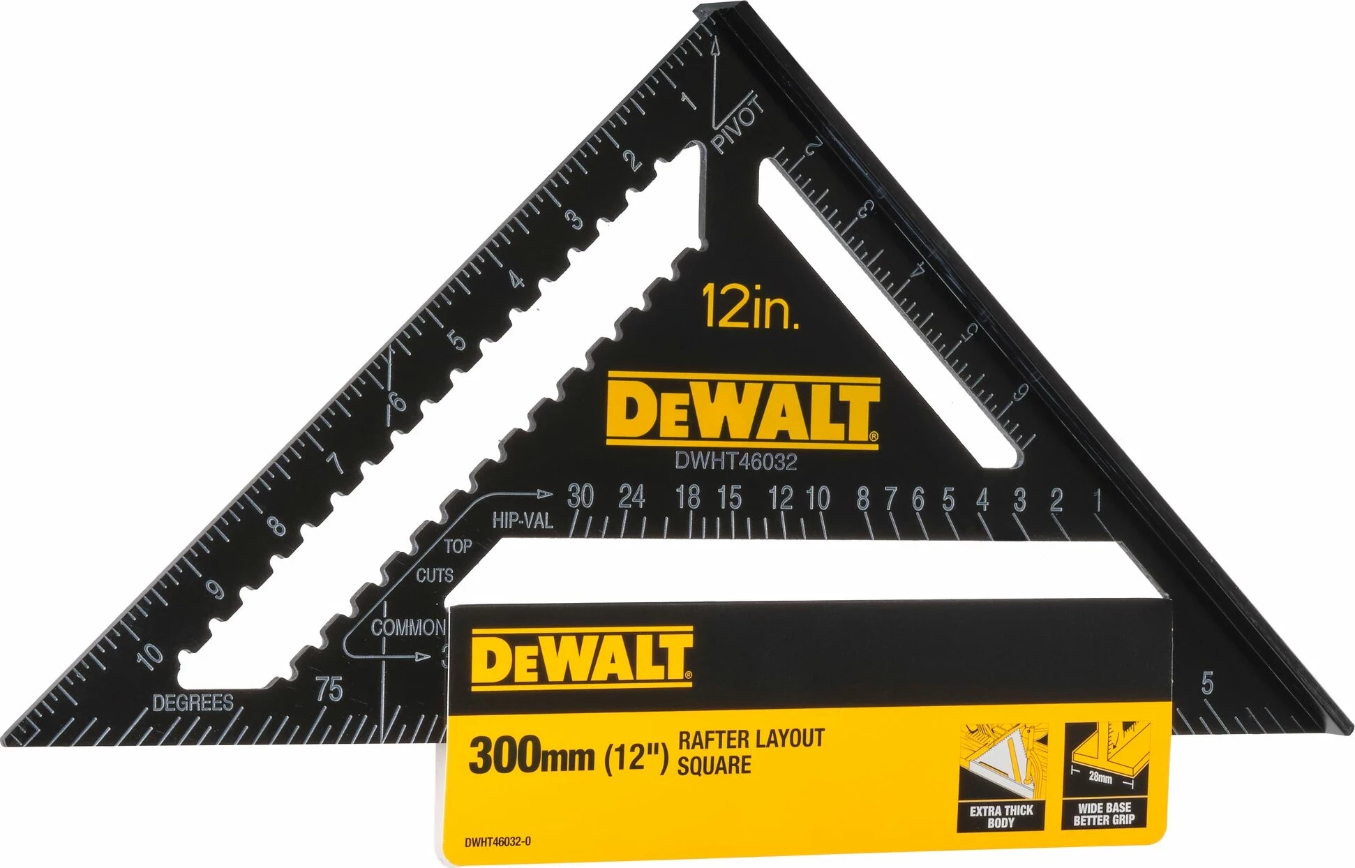 Kotnik rafter layout Dewalt DWHT46032-0 300 mm (12") i zi