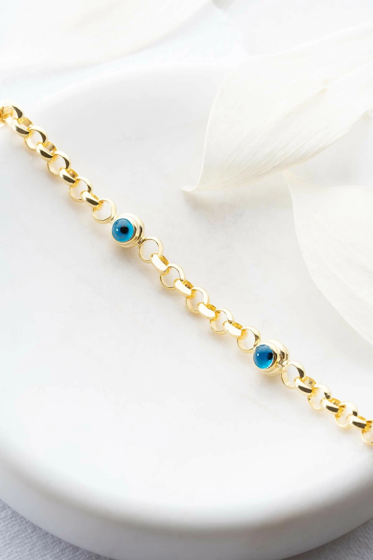 Byzylyk argjendi Jumeon, ngjyrë ari dhe turquoise, NRZ999108