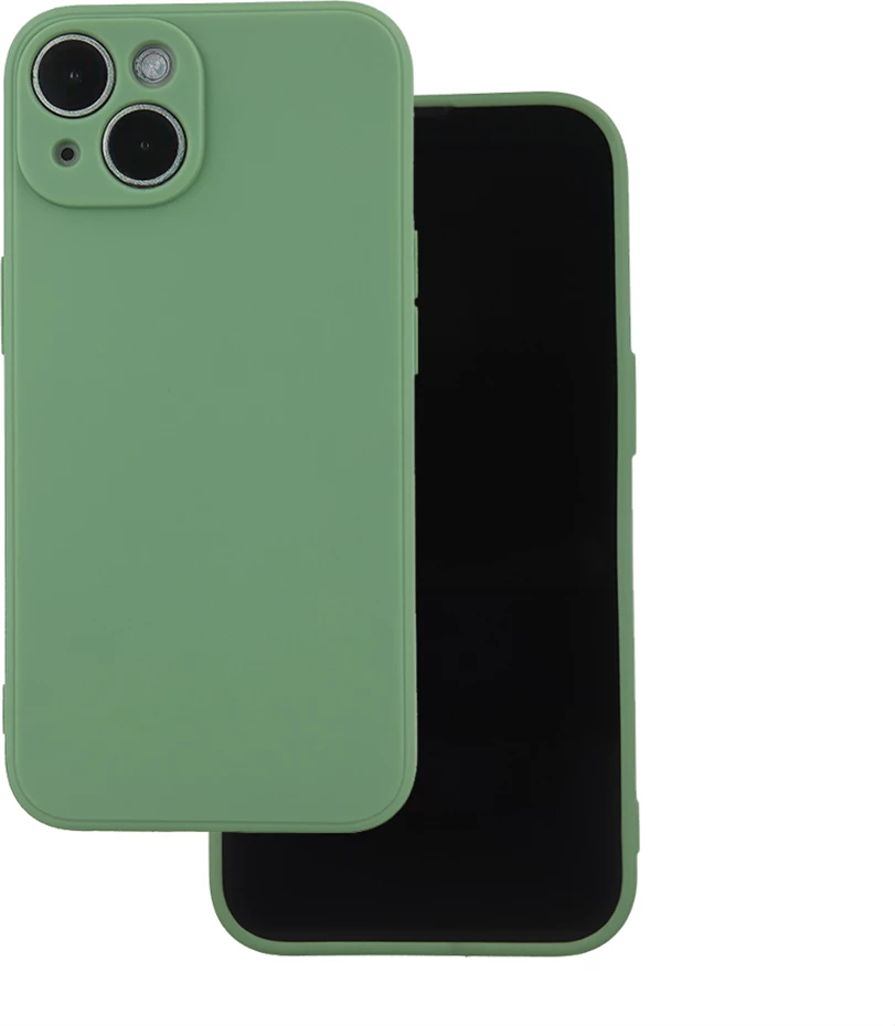 Mbështjellës silikoni ONASI 22718 për Xiaomi Redmi Note 13 5G, i hollë, anti-rrëshqitës, i gjelbër mat