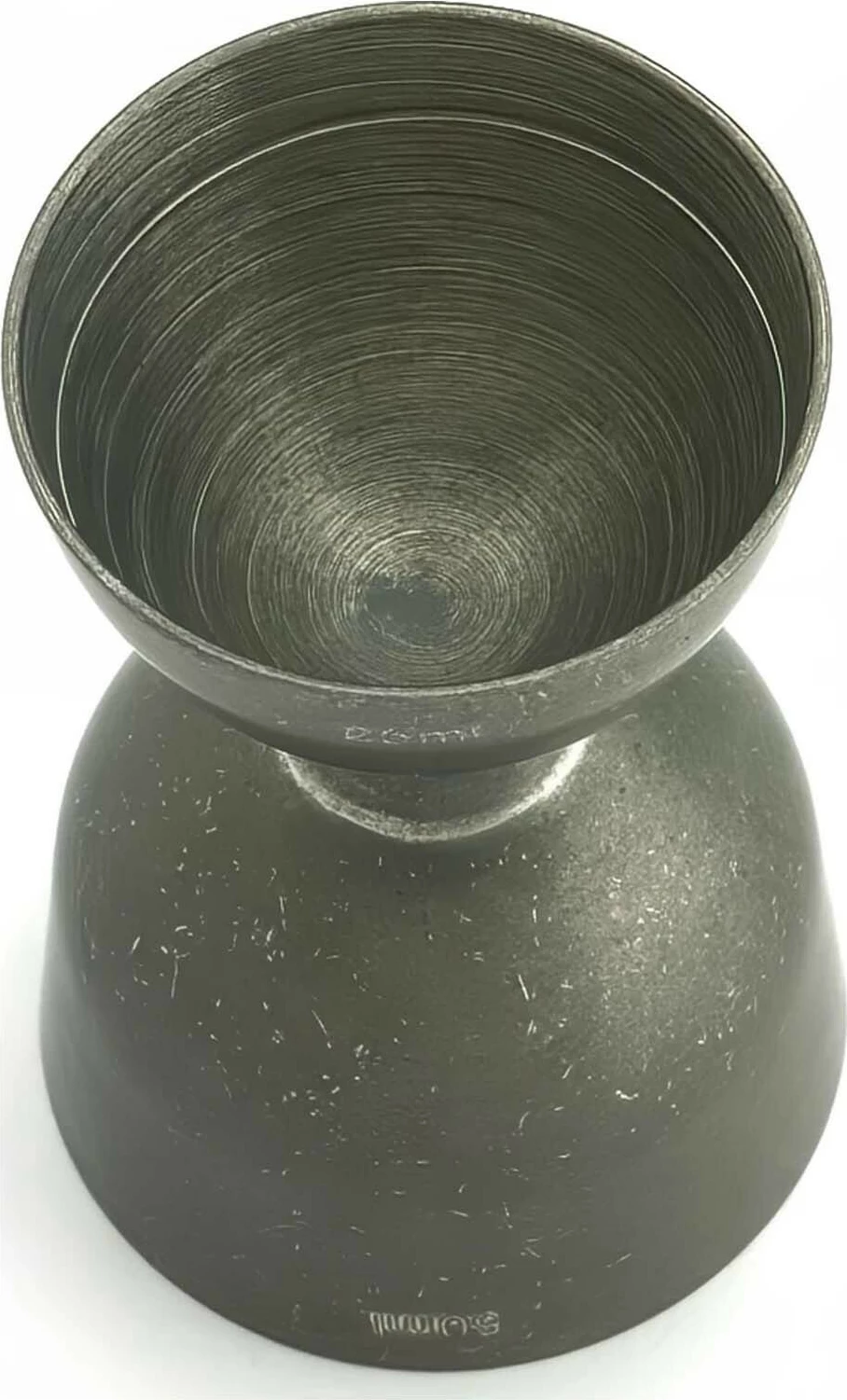 Jigger matës koktejesh, BarFly M37098VN, 25/50 ml, çelik inox 18/8, buzë e drejtë, silver matt
