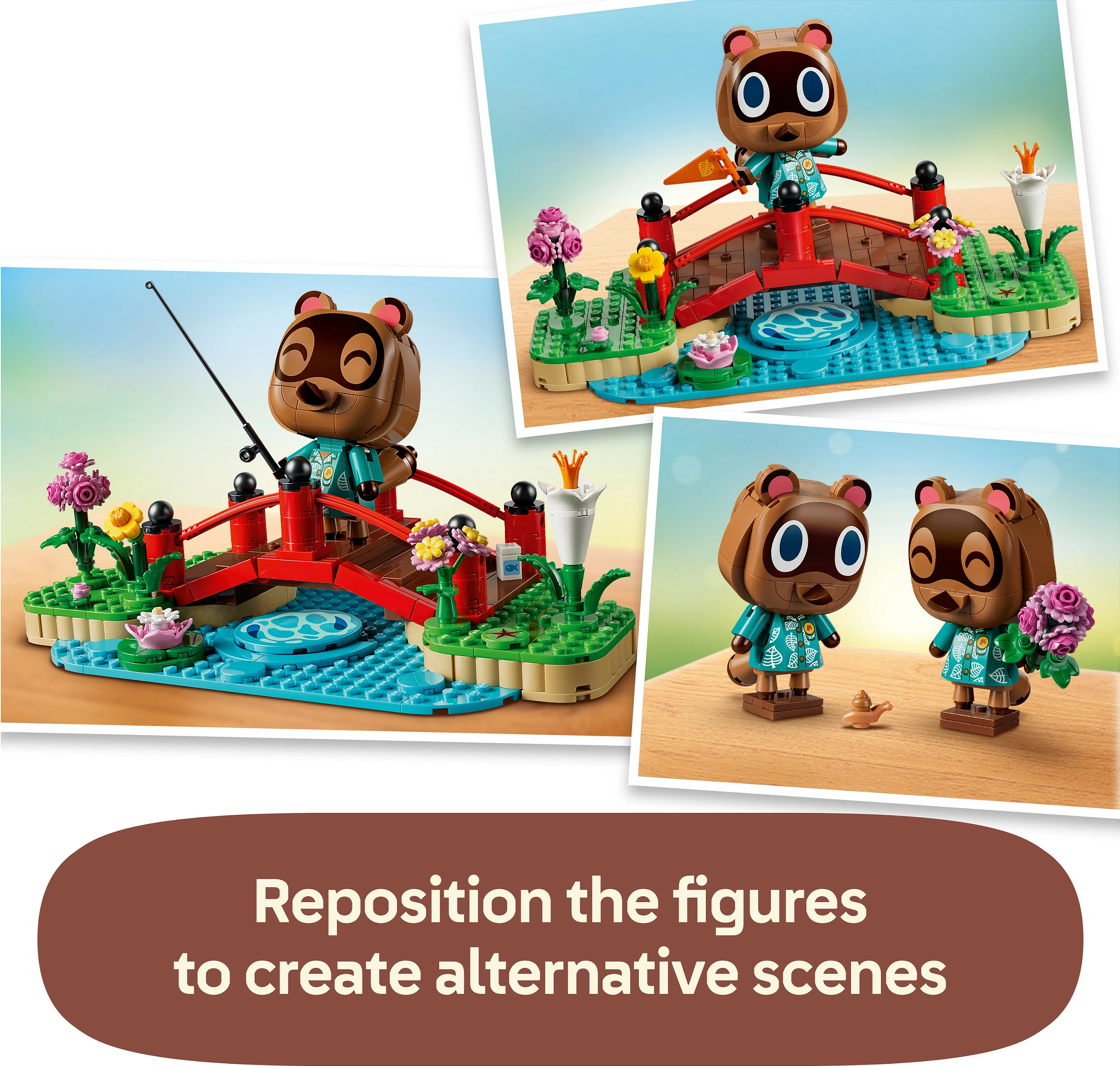Set ndërtimi LEGO Animal Crossing 77059, 1234 pjesë, 10+, multikolor