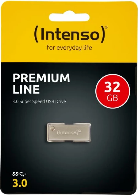 USB flash drive INTENSO Premium Line 32GB USB 3.0, argjendtë