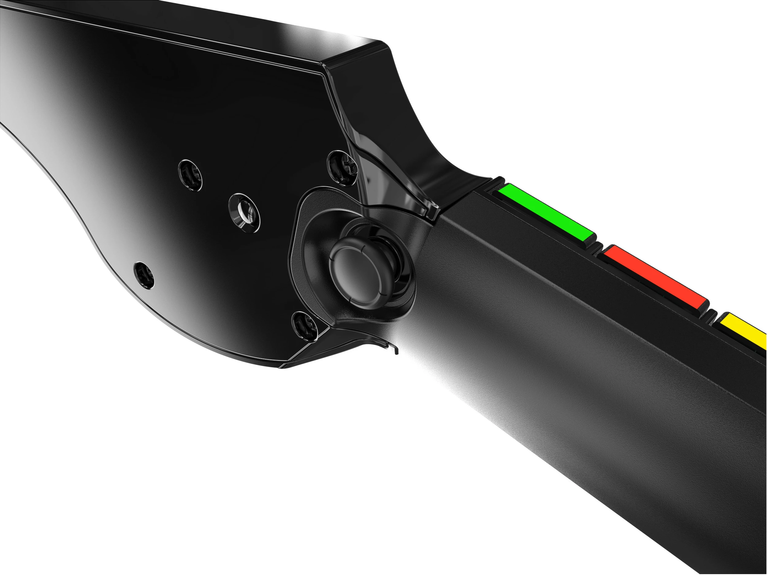 Kontroller kitarre PDP Riffmaster, wireless, për PC/PS4/PS5, 36h, e zezë/gri