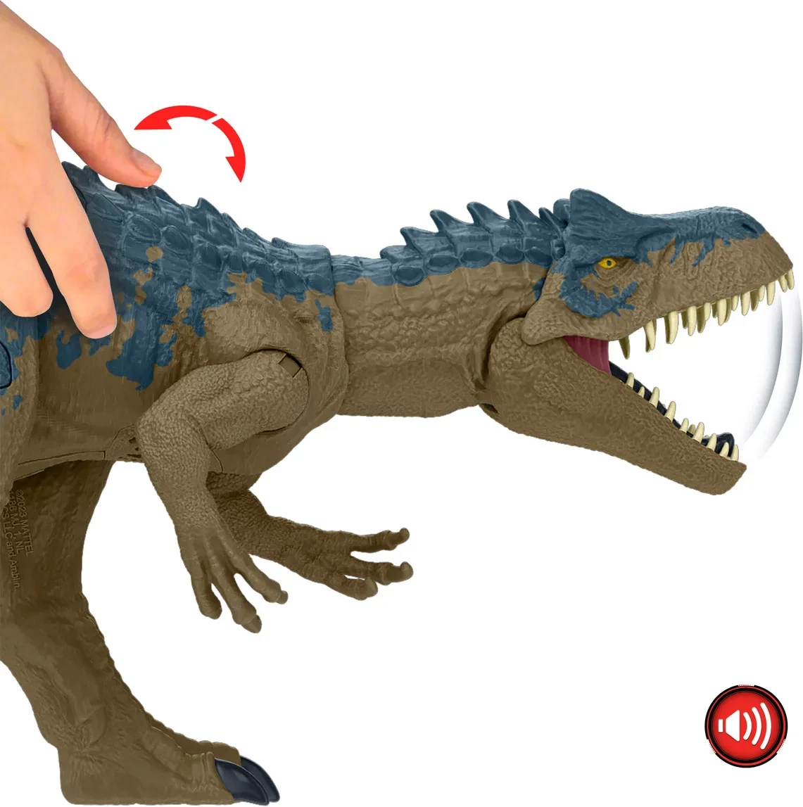Jurassic World Ruthless Rampage Allosaurus Dinosaur Figure