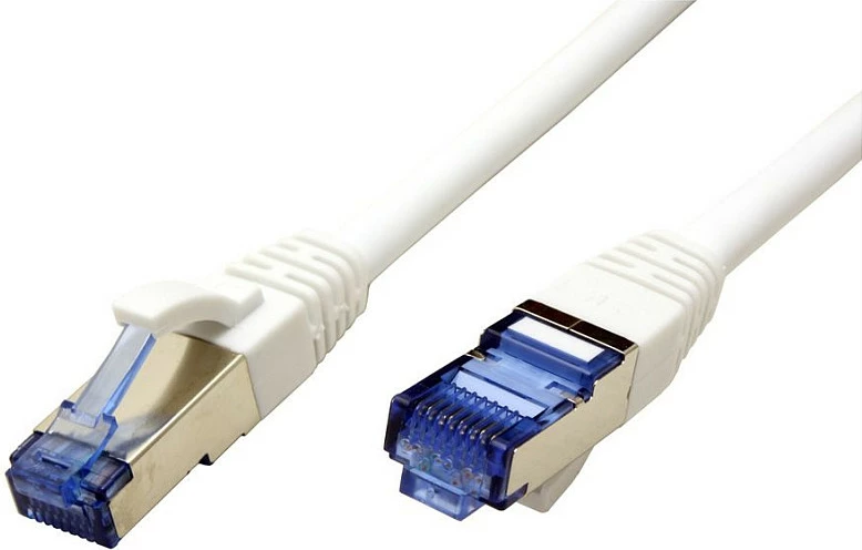 Kabëll rrjeti VALUE 21.99.1974, Cat6a, S/FTP, 0.3 m, RJ-45 në RJ-45, i bardhë