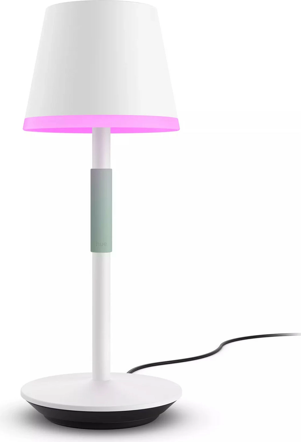 Llambë tavoline Philips Hue Go, LED, Bluetooth, e bardhë