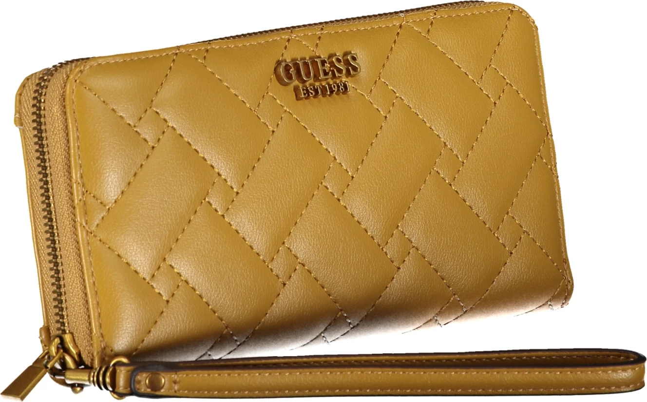 Portofol GUESS JEANS GRACELYNN SLG femra, i verdhë