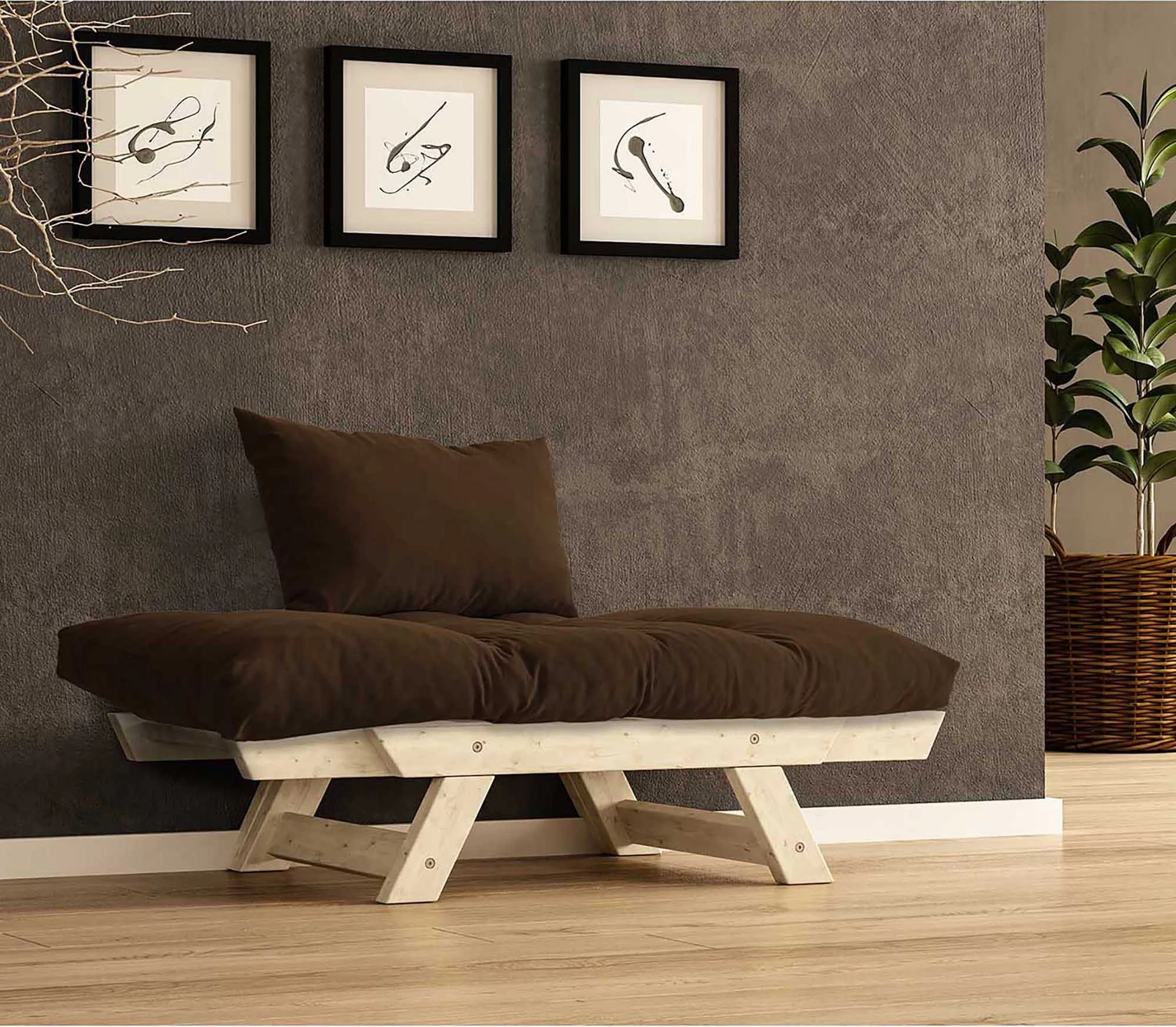 Karrige një vend për kopsht, Skye Decor, natyrale/kafe, CPT8144-140