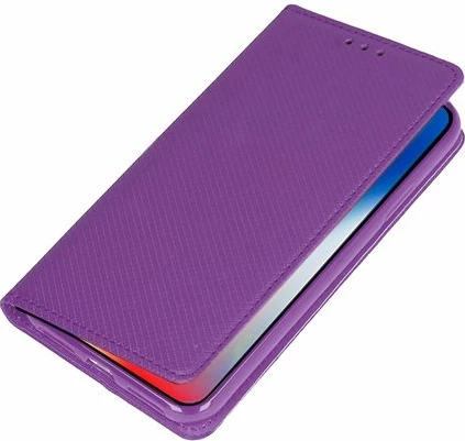 Mbështjellës magnetik me kapak HAVANA MPN 8846 për Samsung Galaxy A80/A805, xhep për kartë, vjollcë