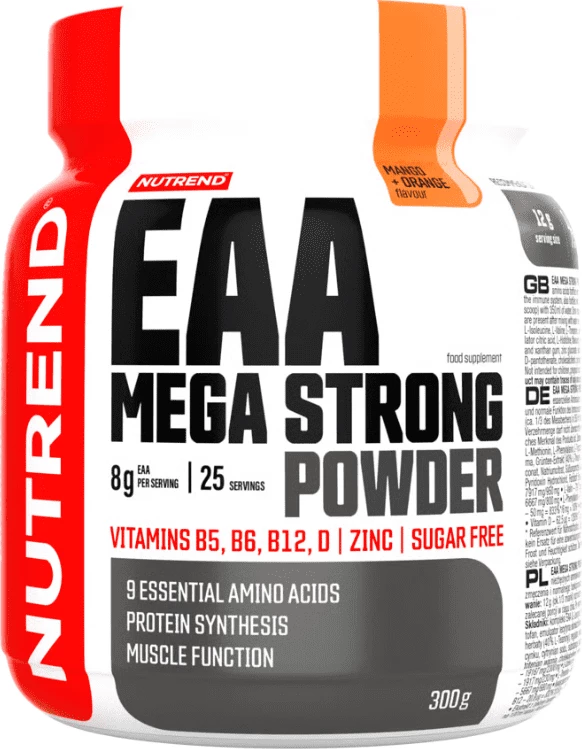 Eaa Mega Strong Powder 300g Mango Portokall
