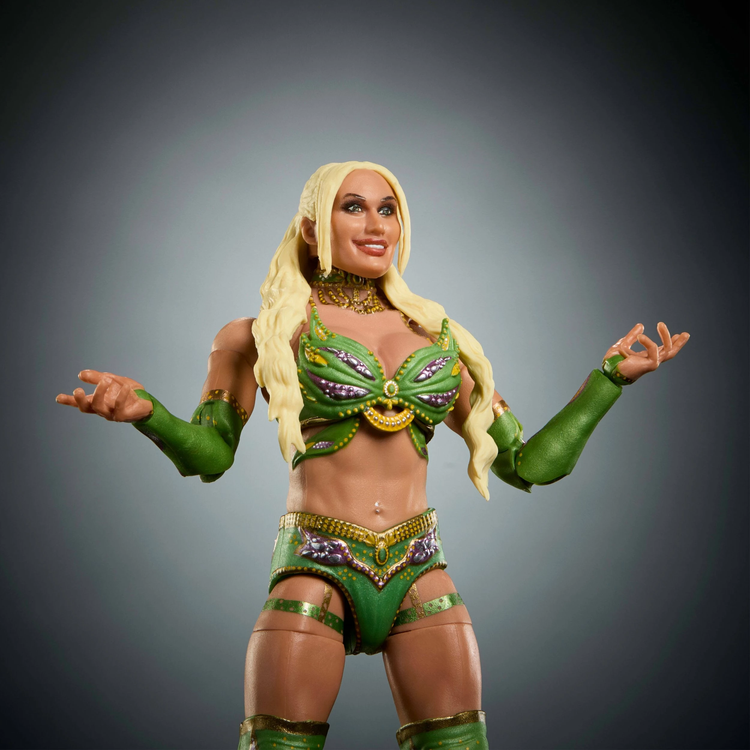 Figurë aksioni Mattel WWE Ultimate Edition Tiffany Stratton JHV88, 15 cm, multicolore, set 1 copë