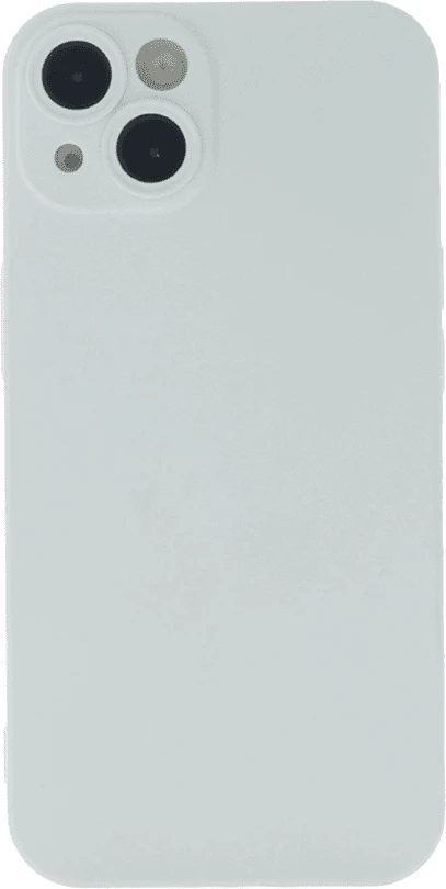 Mbështjellës silikoni ONASI 18201 për iPhone 15 Pro Max, mat, i bardhë