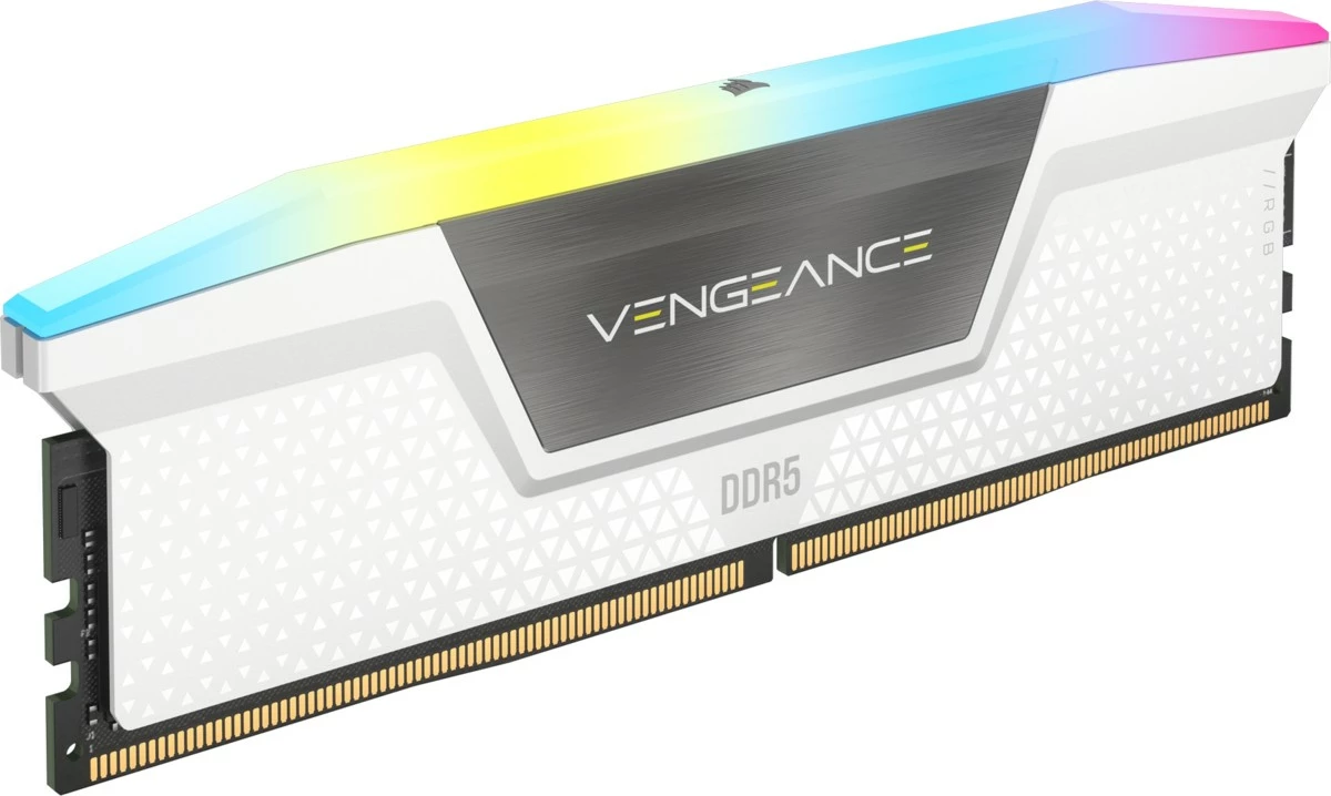 RAM memorje Corsair Vengeance RGB 64GB (2x32GB) DDR5 5200MHz, shumëngjyrëshe