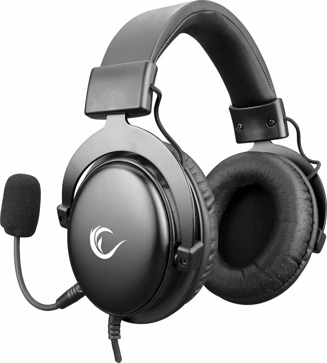 Kufje gaming Rampage R36 Drop 7.1, me kabllo, mikrofon, 50 mm, të zeza