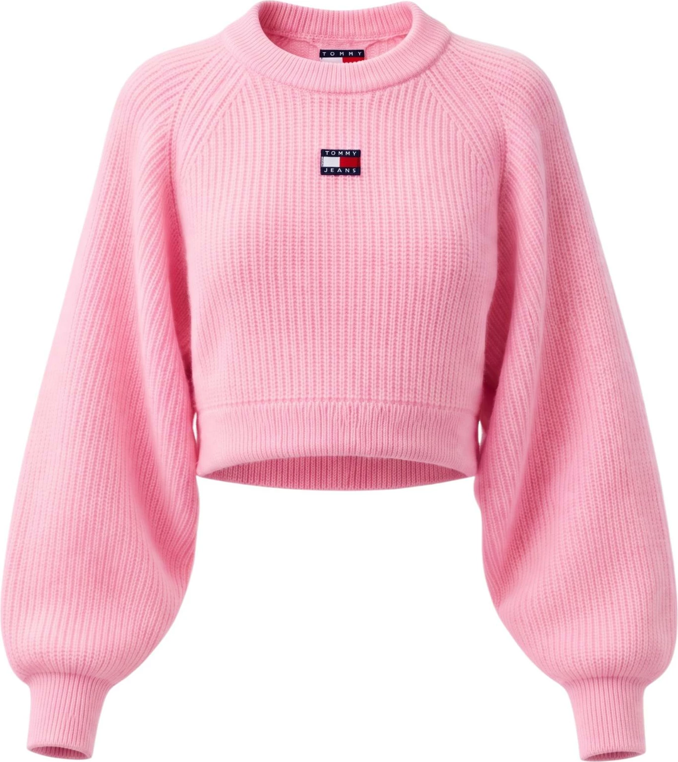 Xhemper për femra Tommy Hilfiger Jeans DW0DW22024, rozë [Madhësia: S]
