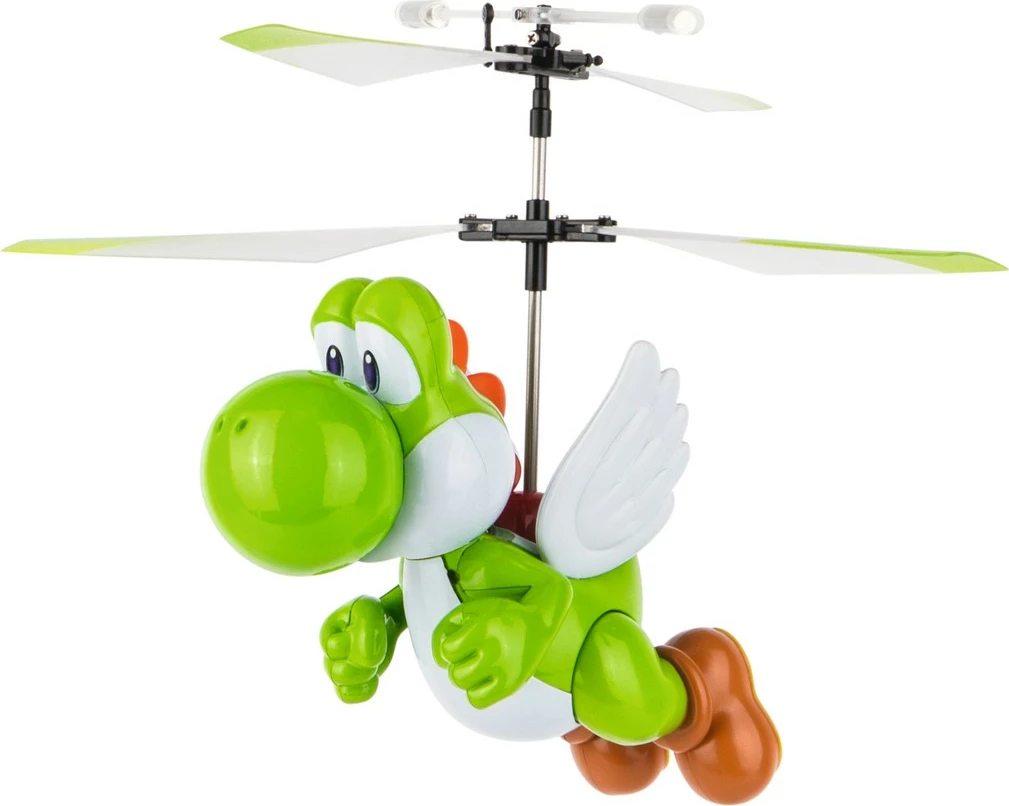 Helikopter lodër Carrera RC Super Mario Flying Yoshi, 2.4GHz, shumëngjyrësh