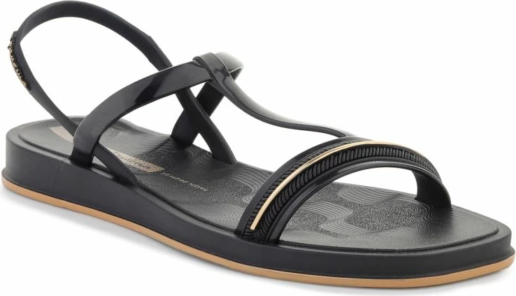 Sandale femrash Ipanema Glow Sand AD 27402-BR730, të zeza/ari