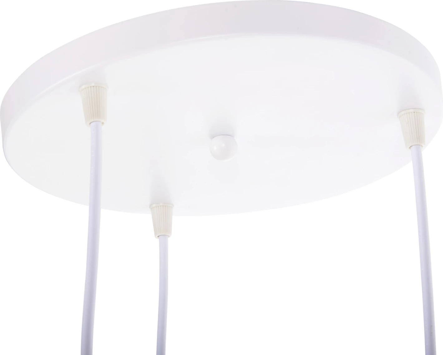Llambadar tavanor 3-dritash FH4142 metalik në të zezë-gri-bardhë 120H cm