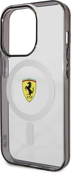 Mbështjellës Ferrari FEHMP14LURKT për iPhone 14 Pro 6.1", MagSafe, Transparent