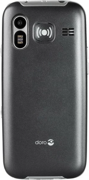 Celular Doro Primo 368, Bar, Single SIM, 2.3", 3 MP, 1000 mAh, Black, Graphite