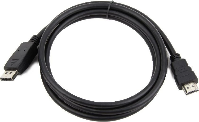 Kabllo HDMI Gembird, Type A DisplayPort, 1.8m, e zezë 