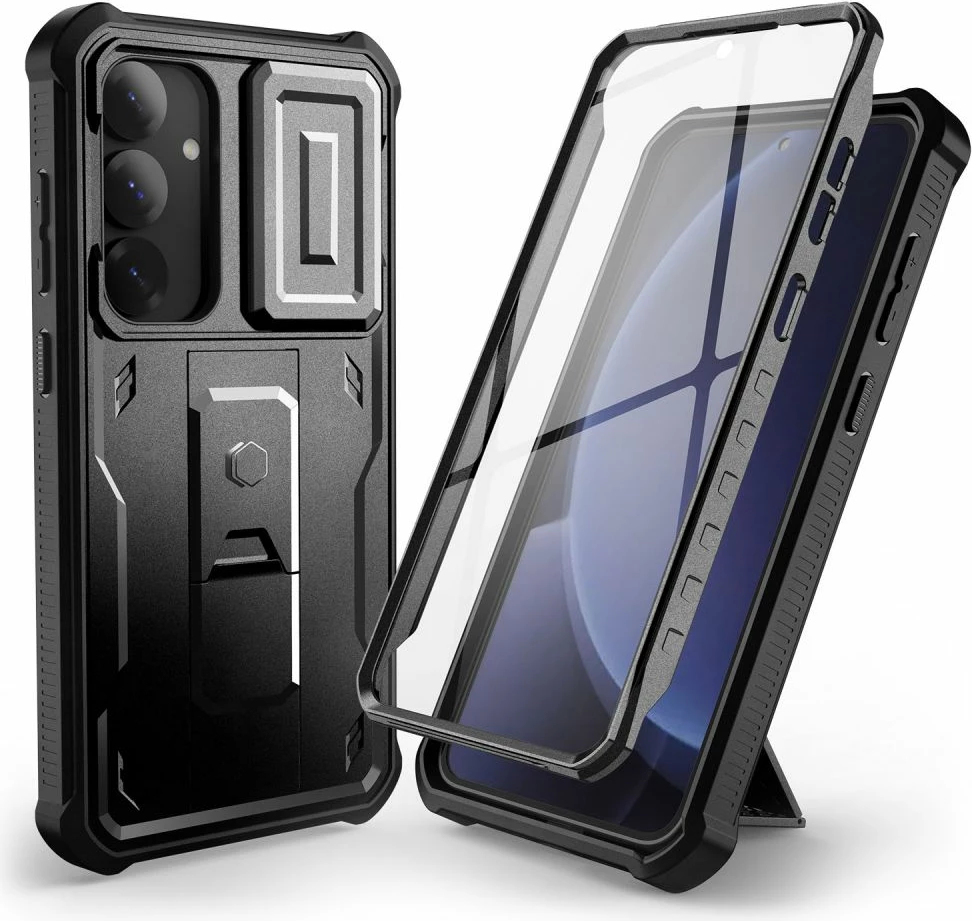Mbështjellës Tech-Protect Kevlar Cam+ për Samsung Galaxy S25+, i zi
