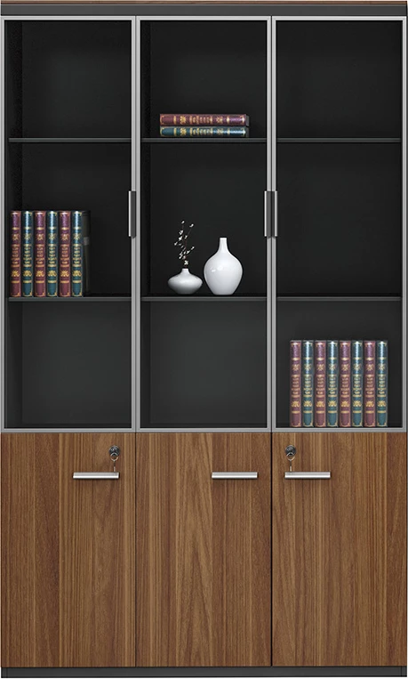 Raft librash Oscar me dyer qelqi ngjyrë arre-antracit 120x40x200cm