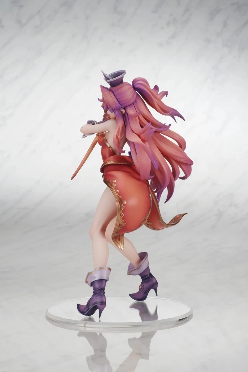Figurinë koleksionuese Square Enix Trials of Mana Angela, 23.5 cm (28.5 cm me flokë), me bazë ekspozimi